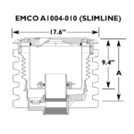 Emco A1004-010 Slimline