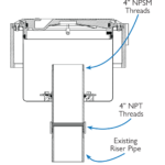 A0031 Riser Adapter diagram A